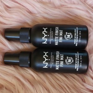 SALE!!! Brand New NYX MATTE Setting Spray- 2 CT